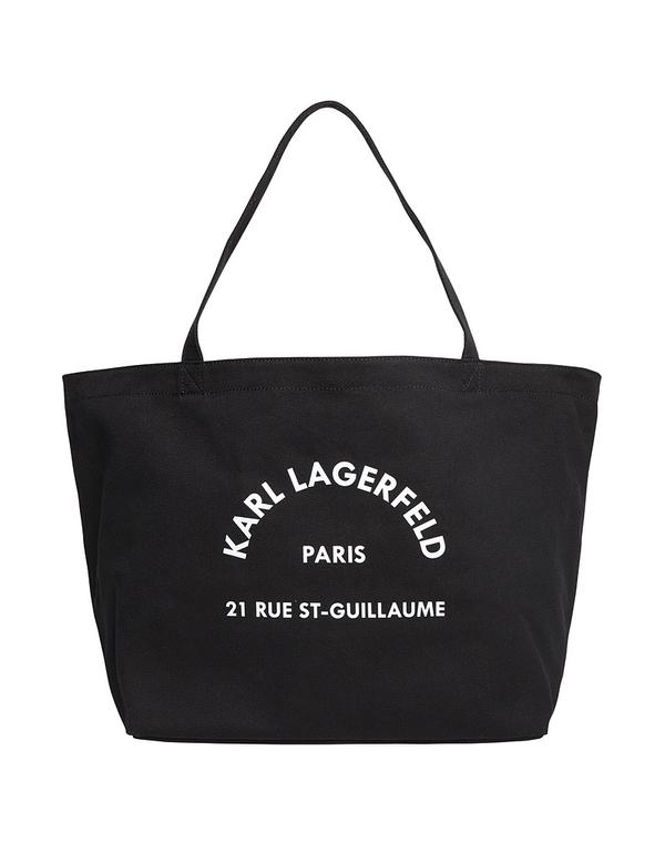 長い巻き毛 ラガーフェルド レディース 御徒面子 KARLAGERFELD Black 黒いこと