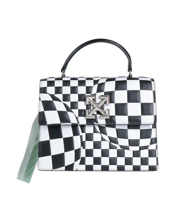 オフ-白いこと レディース 御徒面子 OFF-WHITE Black 黒いこと