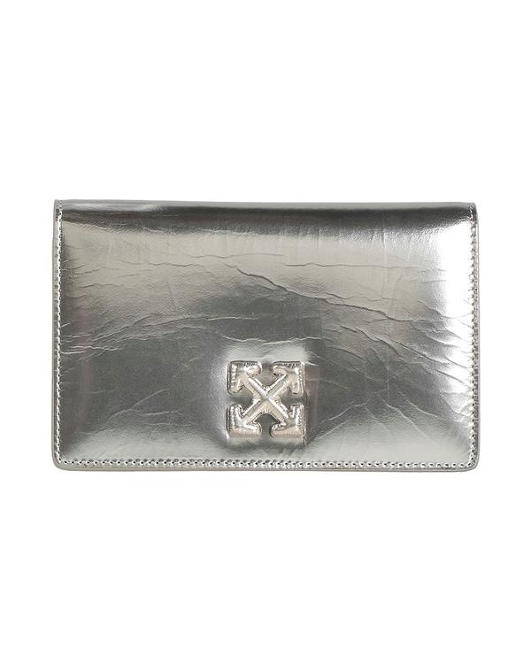 オフ-白いこと レディース 御徒面子 OFF-WHITE Silver しろがね色