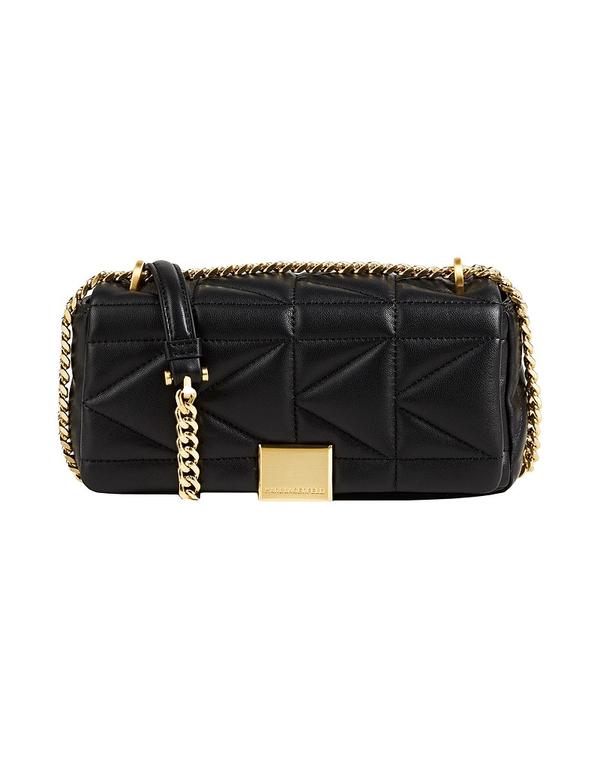 長い巻き毛 ラガーフェルド レディース 御徒面子 KARLAGERFELD Black 黒いこと