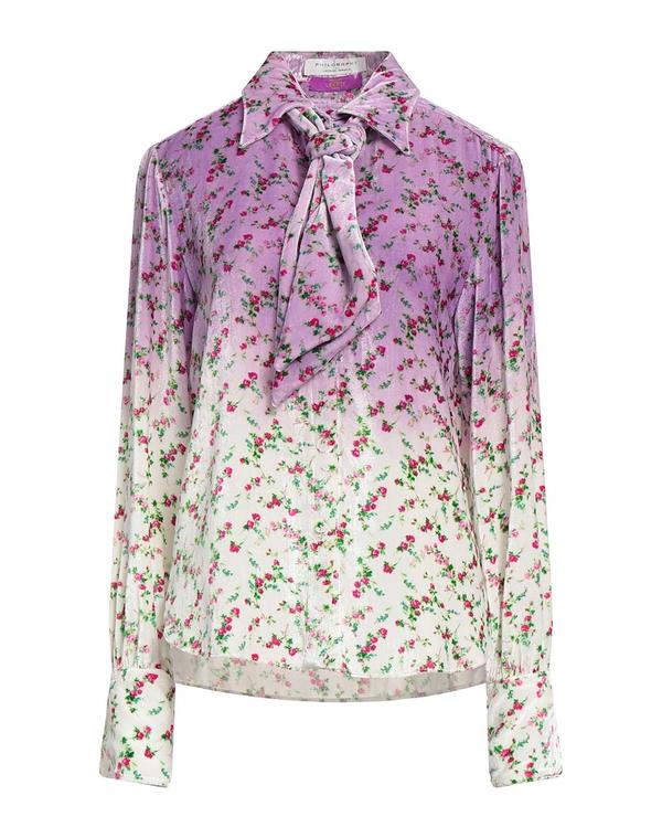 フィロソフィーデロレンゾセラフィーニ レディース トップス プルオーバー PHILOSOPHY di LORENZO SERAFINI \u0026 Lilac 紫はしどい