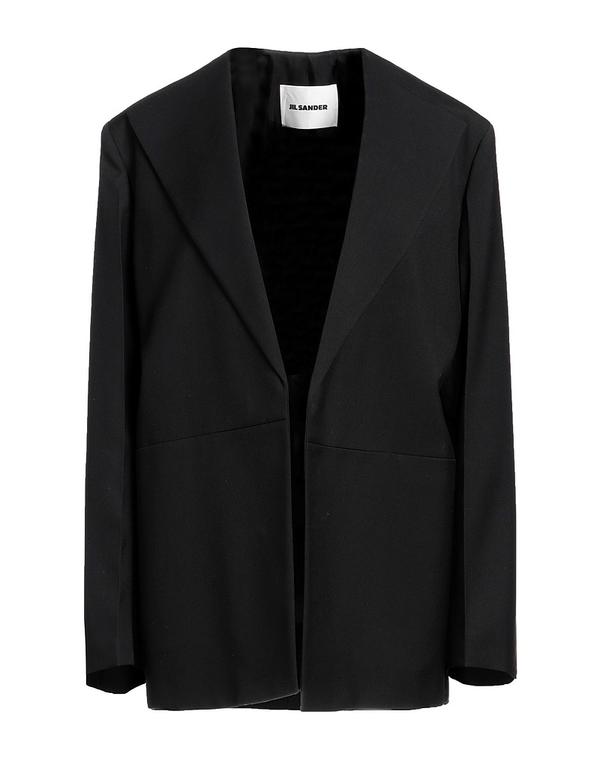 ジル・サンダー レディース アウター ジャケット・ブルゾン テーラードジャケット JIL SANDER Black ブラック|ReVida 店