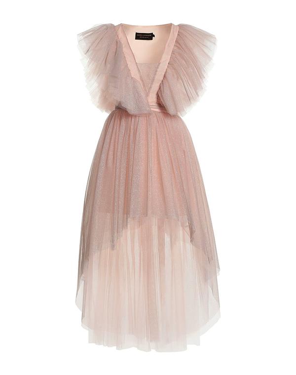 シモーナ コルセリーニ レディース トップス 衣裳 SIMONA CORSELLINI Pale Pink さくら色 ワンピース-レディースファッション