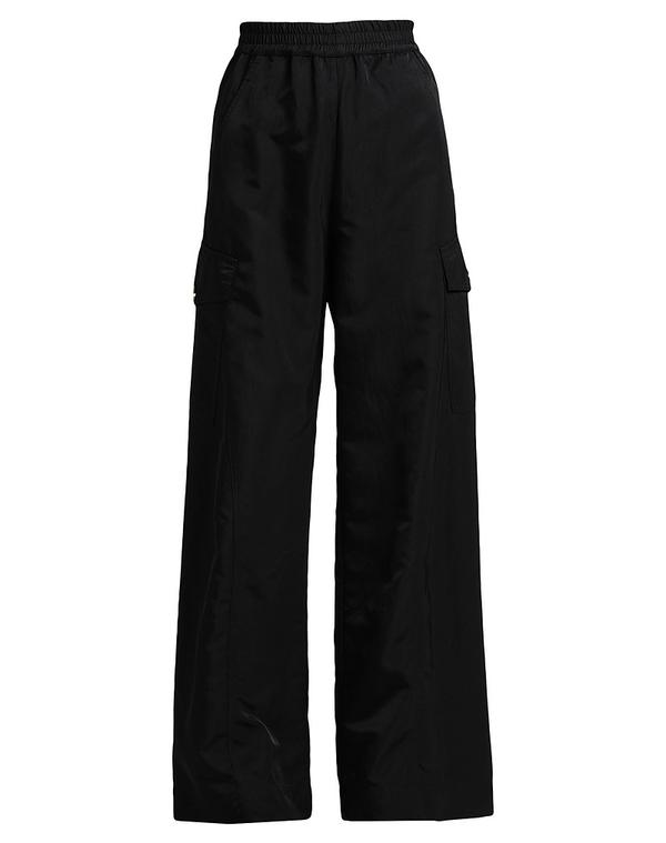 ピンコ レディース ボトムス 心地好いズボン下 カーゴパンツ PINKO Black 黒いこと