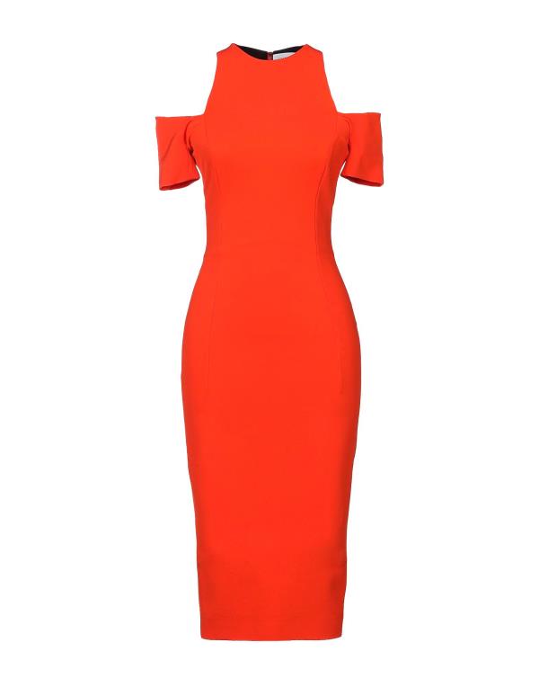 流行のアイテム ヴィクトリア ベッカム レディース ワンピース トップス Long dress Brick red 