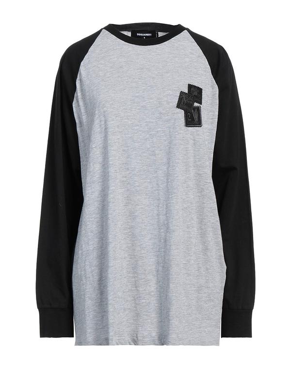 ディースクエアード レディース トップス Tシャツ DSQUARED2 Ｔシャツ Gray グレー 17,836円