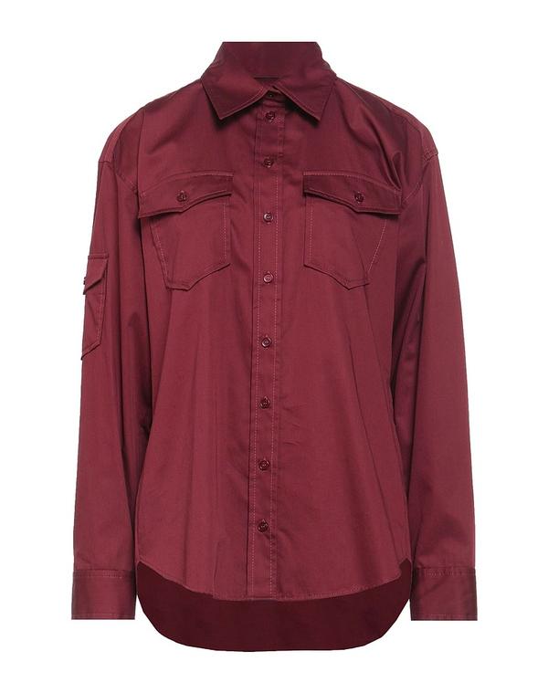 サンドロ レディース トップス シャツ SANDRO 無地シャツ＆ブラウス Bordeaux