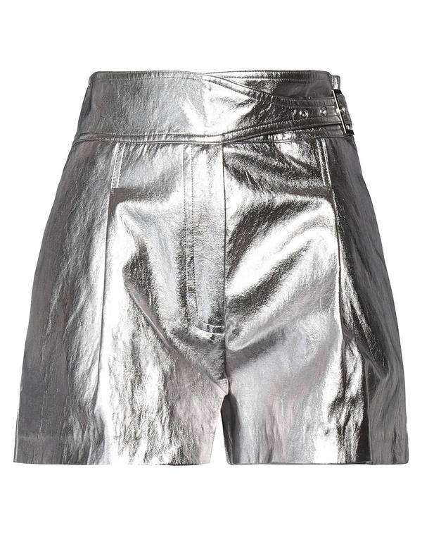 ツインセット レディース ボトムス ショートパンツ/バミューダ TWINSET ショートパンツ&バミューダパンツ Silver シルバー|ReVida 店