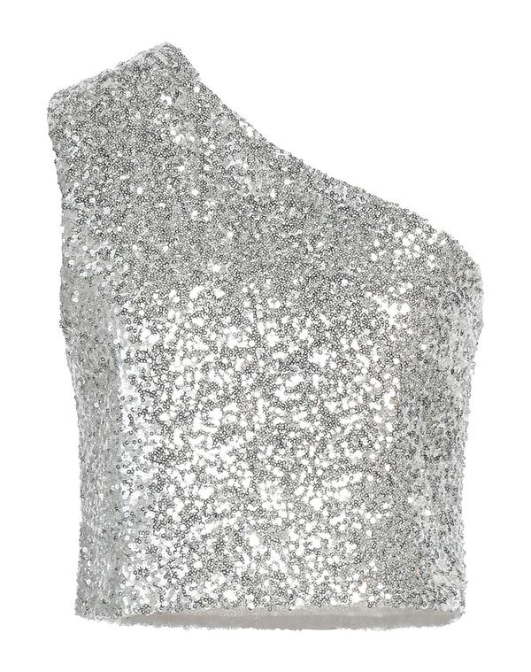 ジジル レディース トップス プルオーバー JIJIL Silver しろがね色