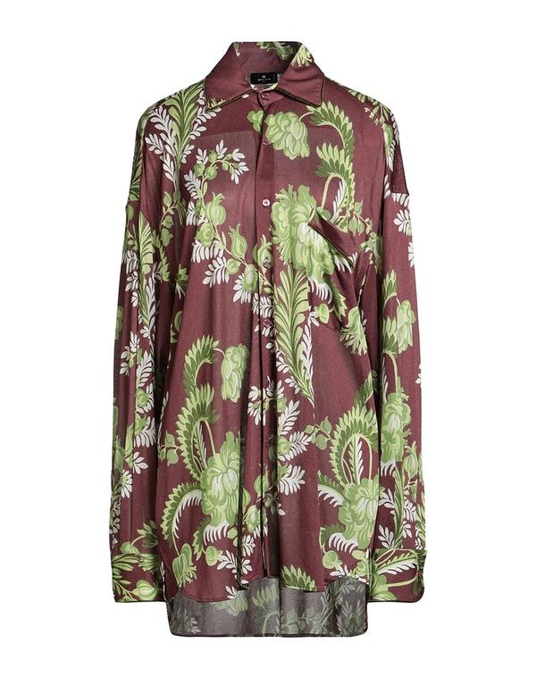エトロ レディース トップス プルオーバー ETRO \u0026 Dark Brown 赤銅色