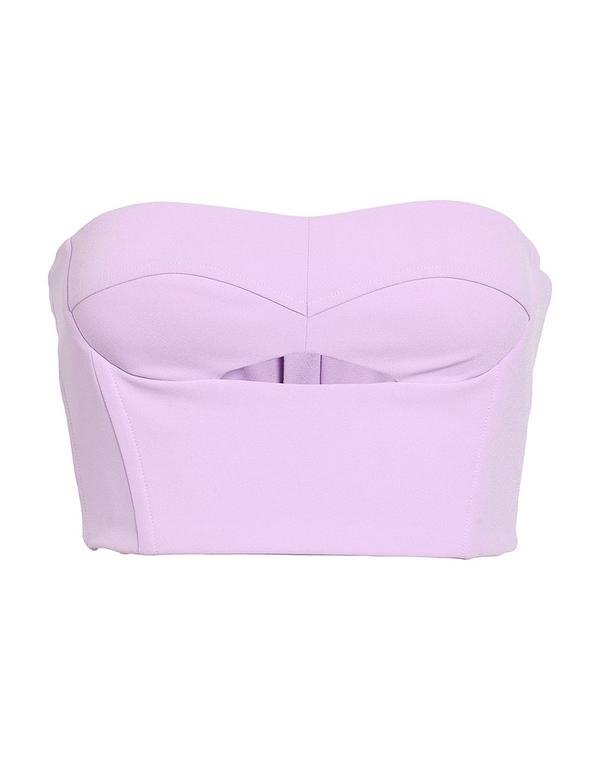 パトリツィア ペペ レディース トップス プルオーバー PATRIZIA PEPE Lilac 紫はしどい