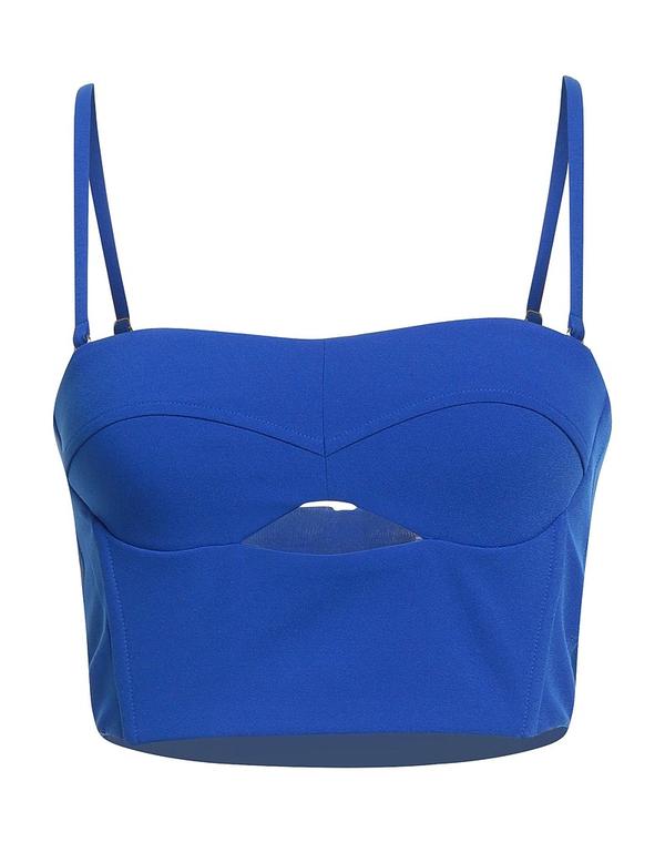 パトリツィア ペペ レディース トップス プルオーバー PATRIZIA PEPE Bright Blue 青色