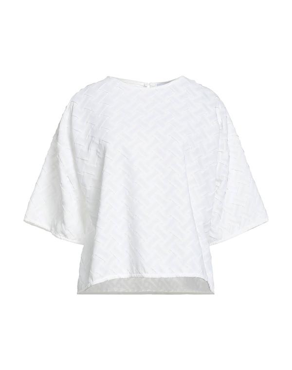 アルファス テューディオ レディース トップス シャツ ALPHA STUDIO White ホワイト|ReVida 店