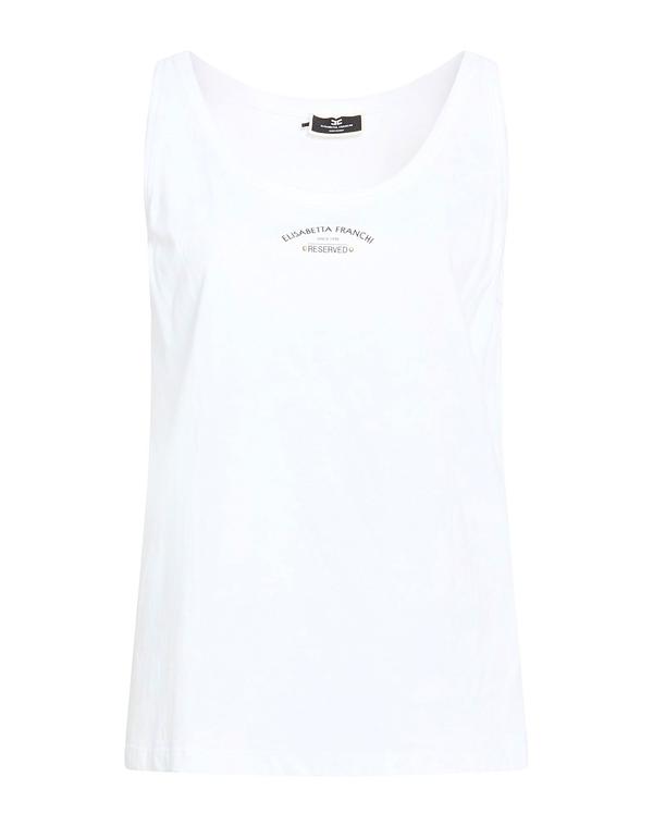 エリザベッタフランキ レディース トップス プルオーバー 貯蔵タンクいの一番 ELISABETTA FRANCHI White 白いこと