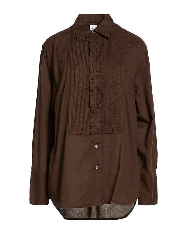 アスペジ レディース トップス プルオーバー ASPESI \u0026 Brown 赤銅色