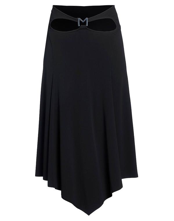 マグラー レディース 下つ方スコート MUGLER Black 黒いこと