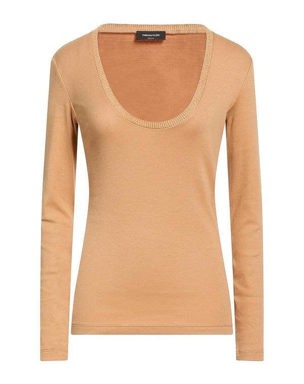 ファビアナ フィリッピ レディース トップス ティーシャツ FABIANA FILIPPI Beige ベージュ