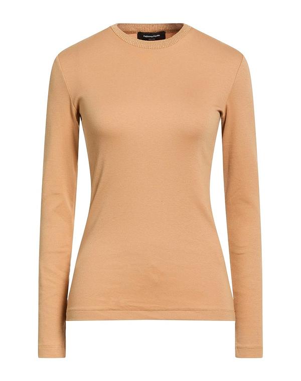 ファビアナ フィリッピ レディース トップス ティーシャツ FABIANA FILIPPI Beige ベージュ