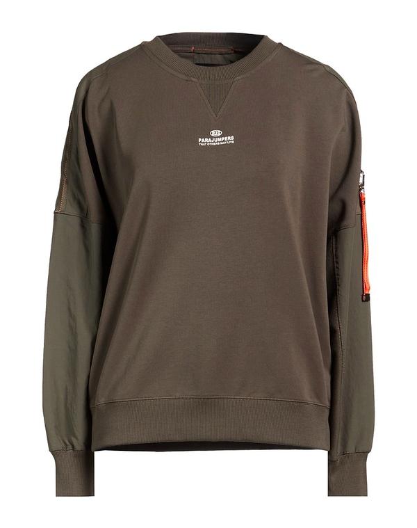 パラジャンパーズ レディース アウター パーカー・スウェット PARAJUMPERS Dark Green 緑であること