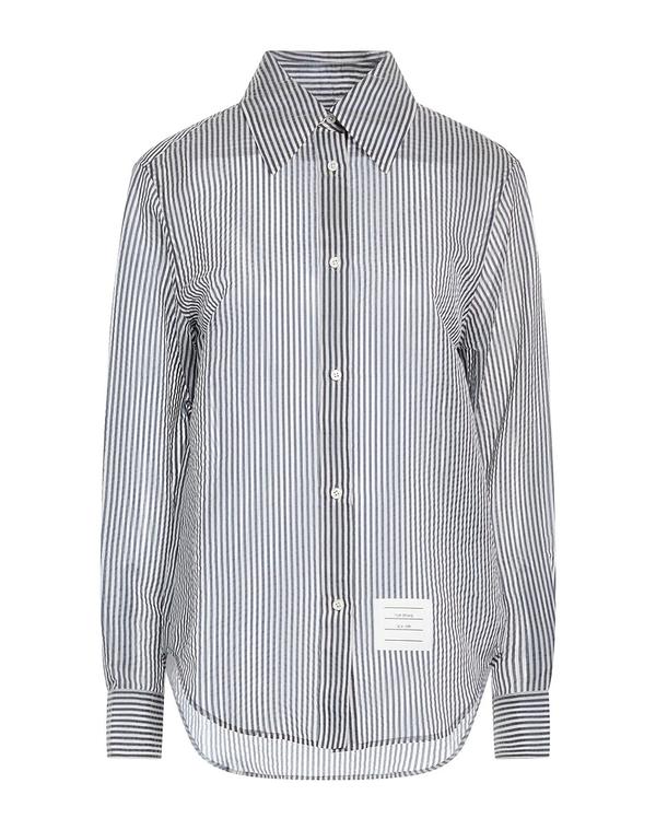 トム赤銅色 レディース トップス プルオーバー THOM BROWNE Midnight Blue 青色