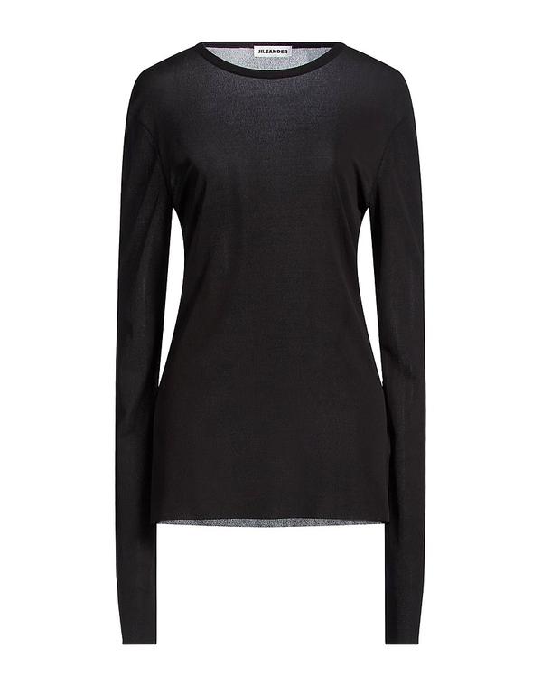ジル・サンダー レディース トップス Tシャツ JIL SANDER Black ブラック｜ReVida 店