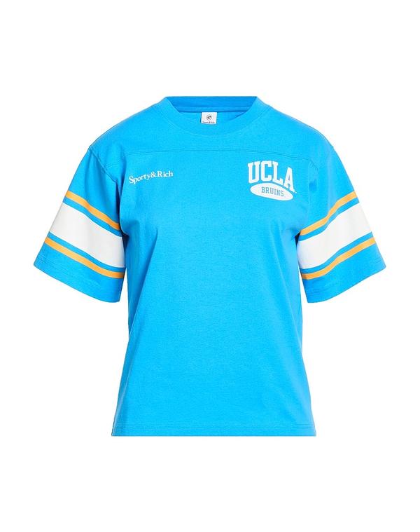 スポーティ アンド 分限者 レディース トップス プルオーバー SPORTY \u0026 RICH Azure Blue 青色