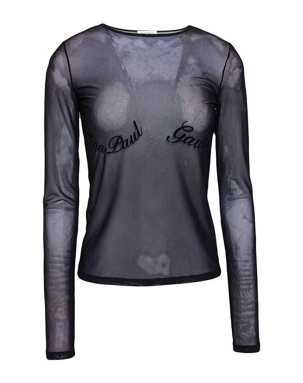 ジャン極点 ゴルチエ レディース トップス プルオーバー JEAN PAUL GAULTIER Black 黒いこと