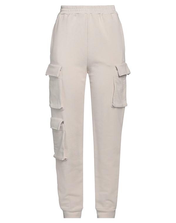 ドンダップ レディース ボトムス 心地好いズボン下 カーゴパンツ DONDUP Light Gray 薄墨色