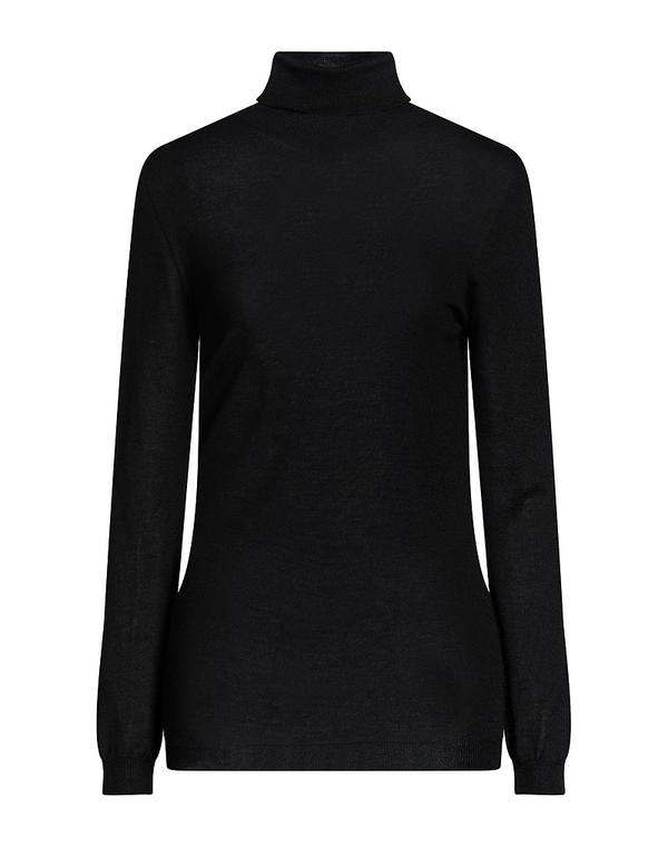 ファビアナ フィリッピ レディース アウター ジレー カシミール編み物 FABIANA FILIPPI Black 黒いこと