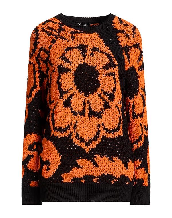 エトロ レディース トップス プルオーバー ティーシャツ ETRO Black 黒いこと