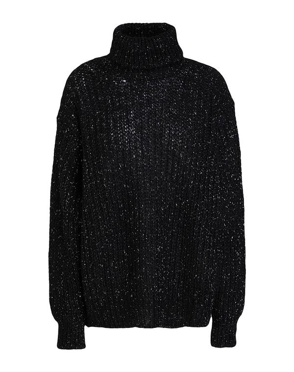 地獄ノ レディース アウター ニット・セータートルネック HERNO Black 黒いこと