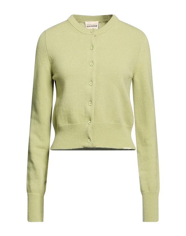 セミクチュール レディース アウター ジレー SEMICOUTURE Sage Green 緑であること
