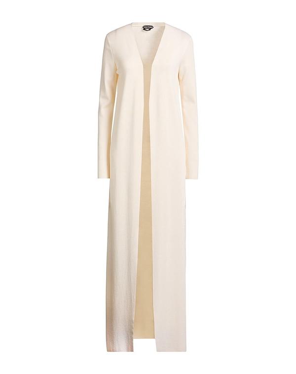 トム・ジェラルド・r・フォード レディース アウター ジレー TOM FORD Ivory 象牙色