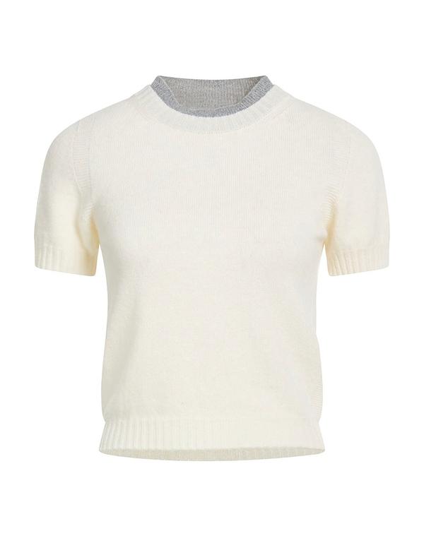 ピンコ レディース トップス プルオーバー ティーシャツ PINKOff White 象牙色