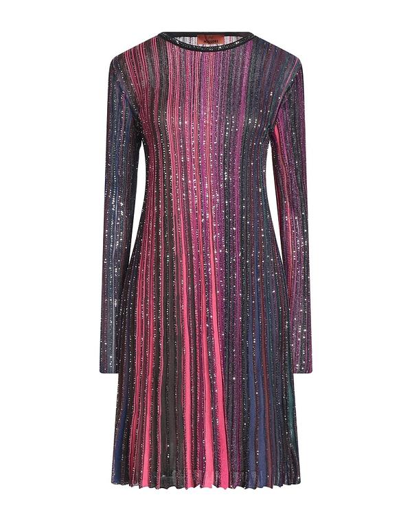 ミッソーニ レディース お召しもの MISSONI スパンコールお召しもの Mauve レディースファッション-ワンピース