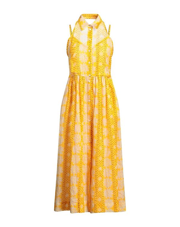 ポール＆ジョー レディース ドレス ミディ丈ワンピース PAUL & JOE ひざ丈ワンピース Marigold
