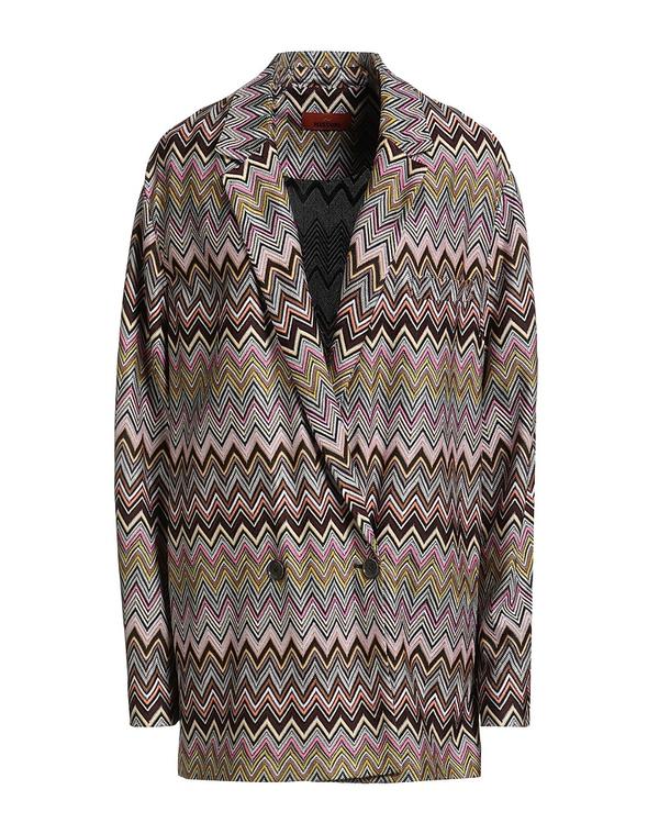 ミッソーニ レディースーツ ブレザー MISSONI テーラードジャケット Sky Blue ブルー｜ReVida 店