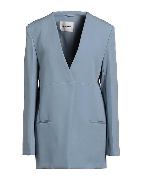 ジル・サンダー レディースーツ ブレザー JIL SANDER テーラードジャケット Pastel Blue ブルー