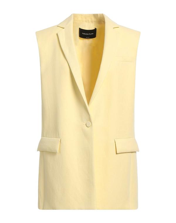 ファビアナ フィリッピ レディースーツ ブレザー FABIANA FILIPPI テーラードジャケット Pastel Yellow イエロー