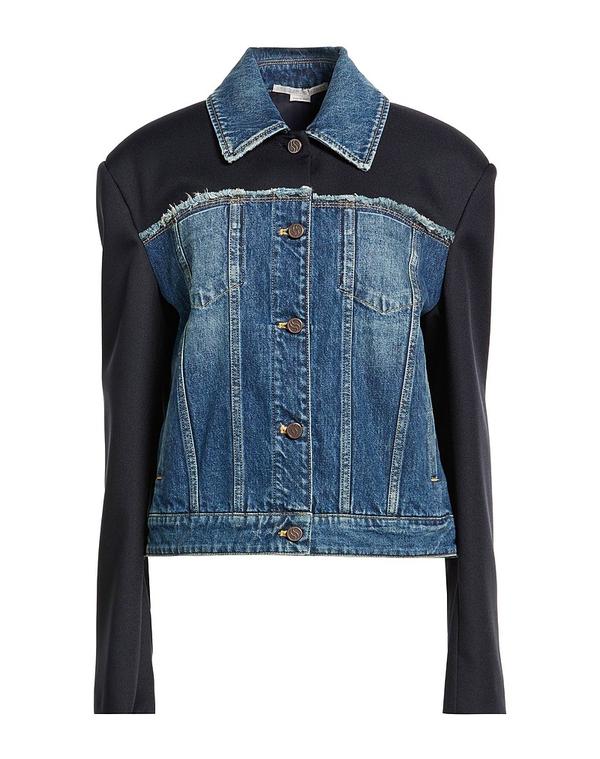 ステラマッカートニー レディース アウター 上衣・上衣 ジーンズ上衣 STELLA McCARTNEY Blue 青み