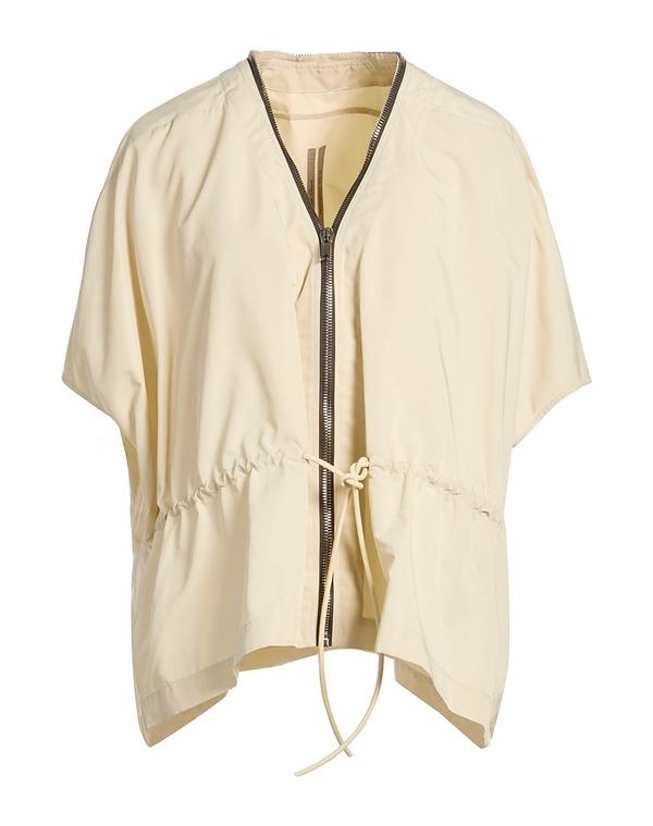 リックオウエンス レディース アウター 上衣・上衣 RICK OWENS Off White 象牙色