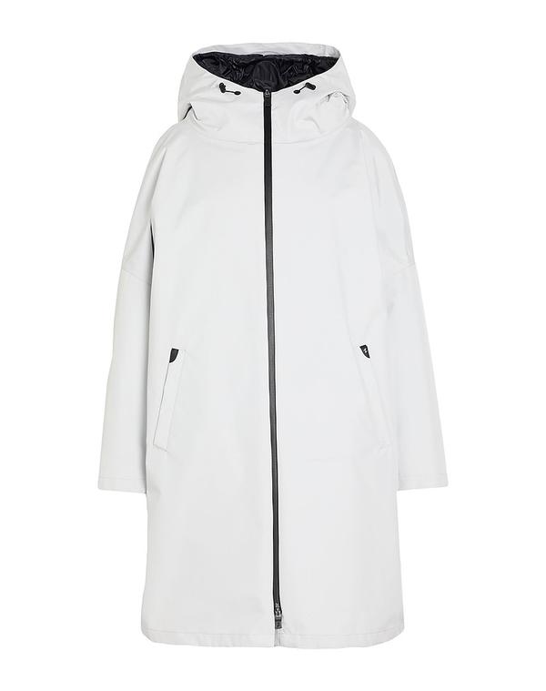 地獄ノ レディース アウター 厚地の外套 HERNO Light Gray 薄墨色