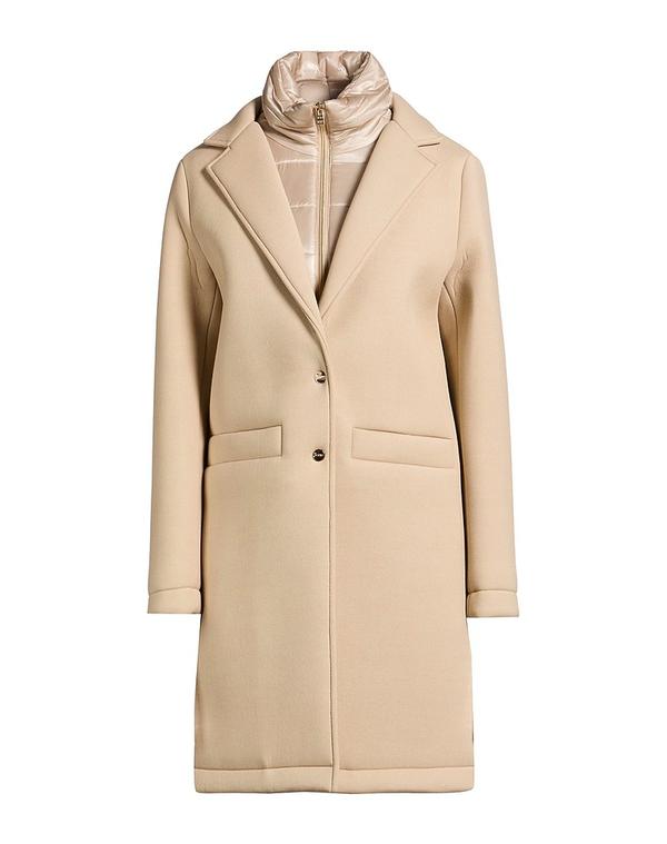 地獄ノ レディース アウター 厚地の外套 HERNO Beige ベージュ