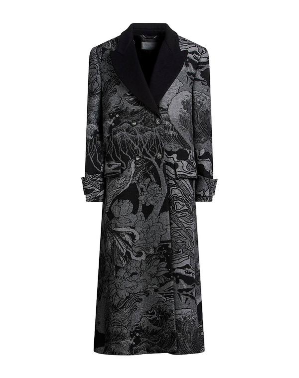 アルベルタ フェレッティ レディース アウター 厚地の外套 ALBERTA FERRETTI Gray 薄墨色