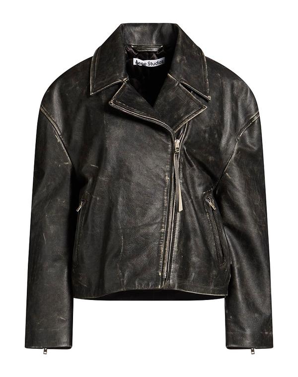 アクネ ストゥディオズ レディース アウター 上衣・上衣 ACNE STUDIOS Black 黒いこと
