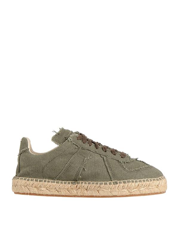 マルタンマルジェラ レディース シューズ スリッポン・ローファー エスパドリーユ MAISON MARGIELA Military Green 緑であること