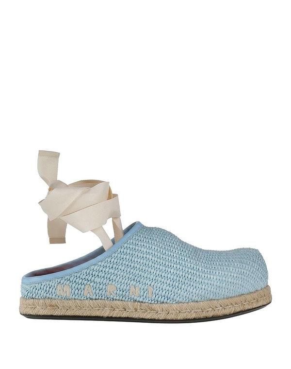 マルニ レディース シューズ スリッポン・ローファー エスパドリーユ MARNI Sky Blue 青色