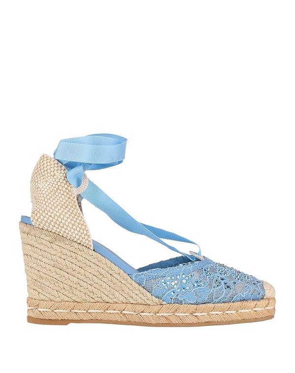 レ シーラ レディース シューズ スリッポン・ローファー エスパドリーユ LE SILLA Sky Blue 青碧