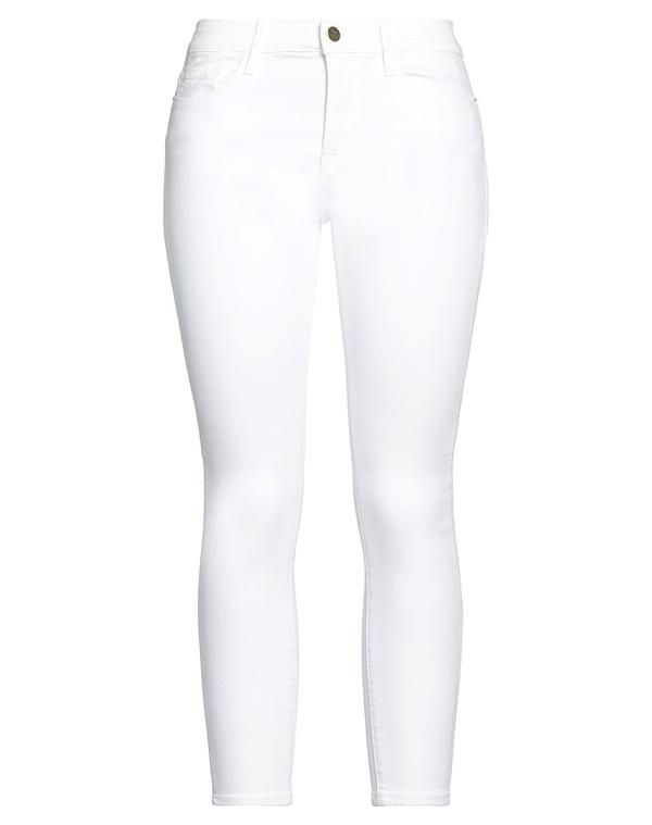 枠組み レディース ボトムス 心地好いズボン下 FRAME White 白いこと
