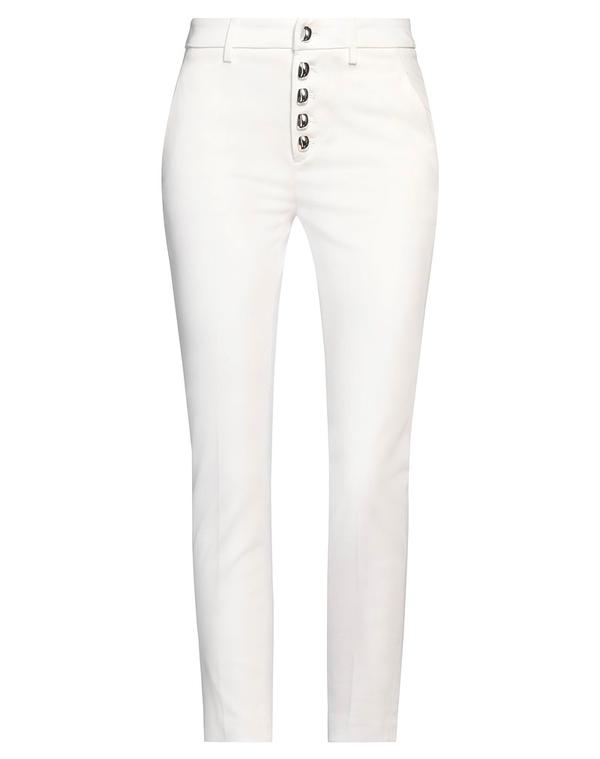 ドンダップ レディース ボトムス 心地好いズボン下 DONDUP White 白いこと